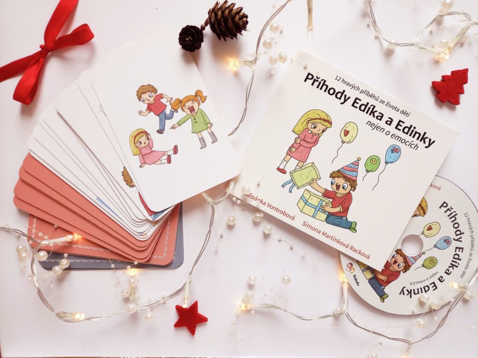 Vánoční balíček: Emoční karty a CD Příhody Edíka a Edinky